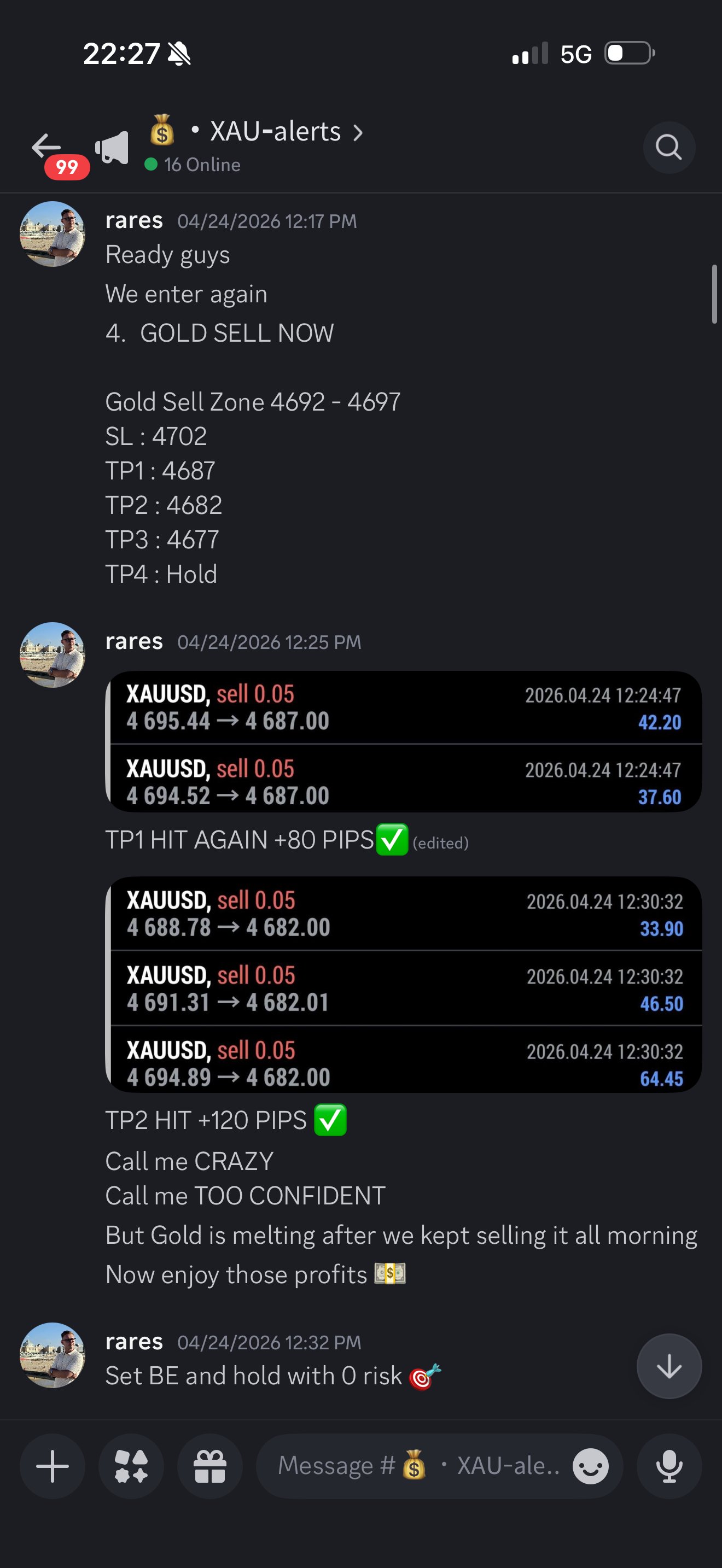 BPI Discord Flex-profits sesiune